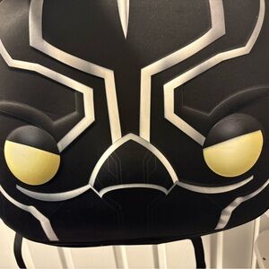 Pop Black Backpack with Yellow Accents